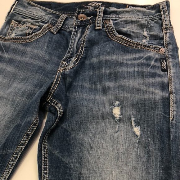 SILVER EMC DENIM EDDIE - BNWOT - Picture 4 of 13